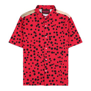 Pleasures Bug Eye Button Down - Red Front