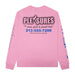 Pleasures Hot 4 U Longsleeve - Pink Back