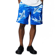 Pleasures Koi Mesh Shorts - Blue | Underground Skate Shop