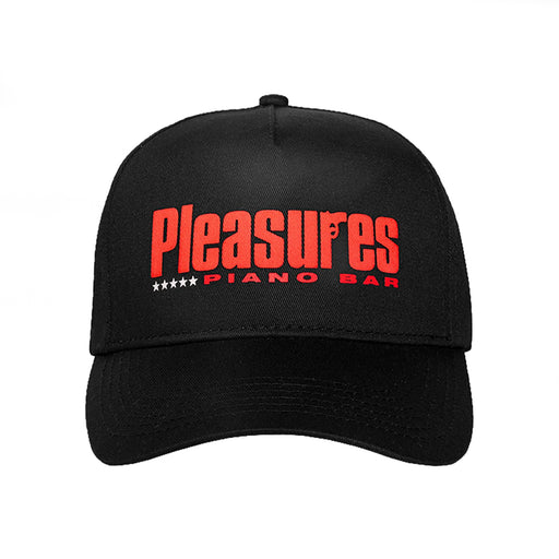Pleasures Piano Bar Snap Back - Black Front