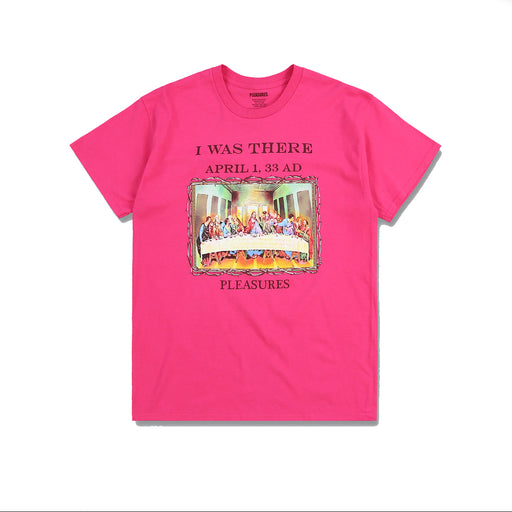 Pleasures Supper T-Shirt - Hot Pink | Underground Skate Shop
