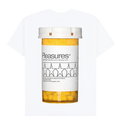 Pleasures Supplements T-Shirt - White Back