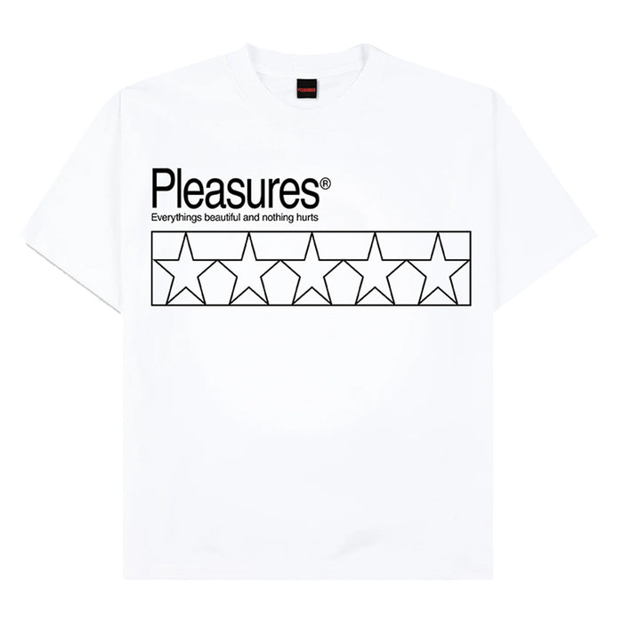 Pleasures Supplements T-Shirt - White Front