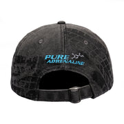Pleasures X Only Fans Lockup 6 Panel - Washed Black Back