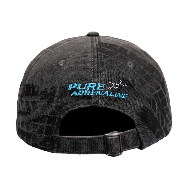 Pleasures X Only Fans Lockup 6 Panel - Washed Black Back