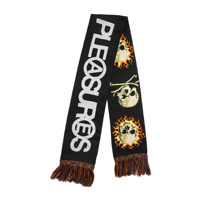 Pleasures Zine Scarf - Black