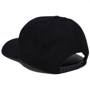 Poets Embroidered Cloth Snapback - Black Back