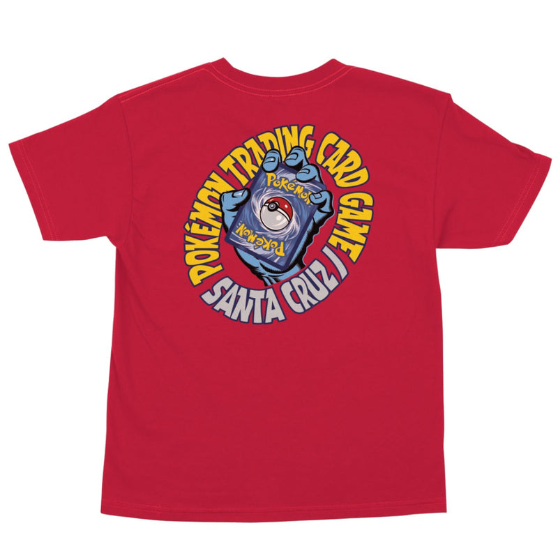 Pokemon x Santa Cruz TCG Youth T-Shirt - Red Back