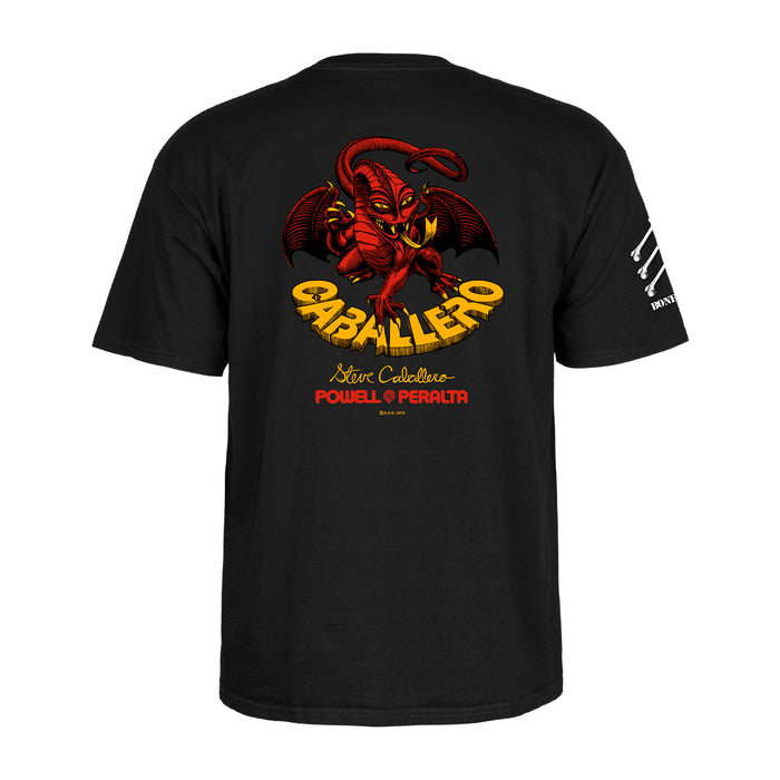 Powell Peralta Caballero Dragon T-Shirt - Black Back