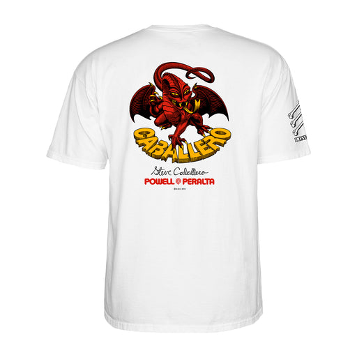 Powell Peralta Caballero Dragon T-Shirt - White Back