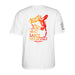 Powell Peralta Lance Mountain Drawing T-Shirt - White Back