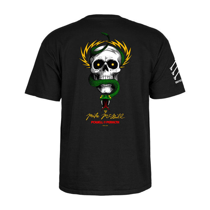Powell Peralta Mike McGill Skull T-Shirt - Black Back