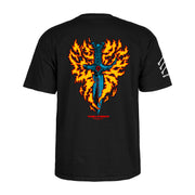 Powell Peralta Tommy Guerrero Sword T-Shirt - Black Back