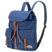 Prodigy Vanguard Canvas Back Pack - Navy Side