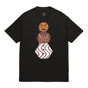 Quarter Snacks Big Snackman T-Shirt - Black Front