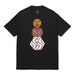 Quarter Snacks Big Snackman T-Shirt - Black Front