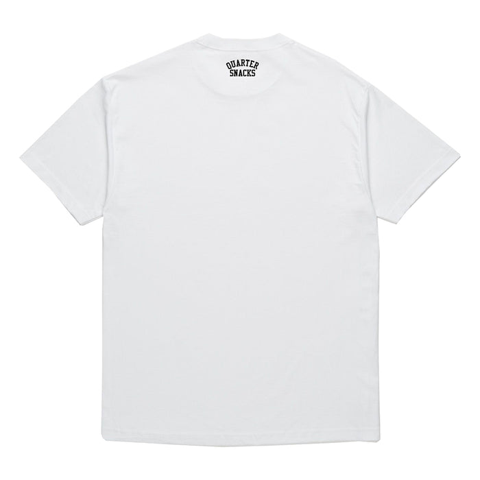 Quarter Snacks Big Snackman T-Shirt - White Back