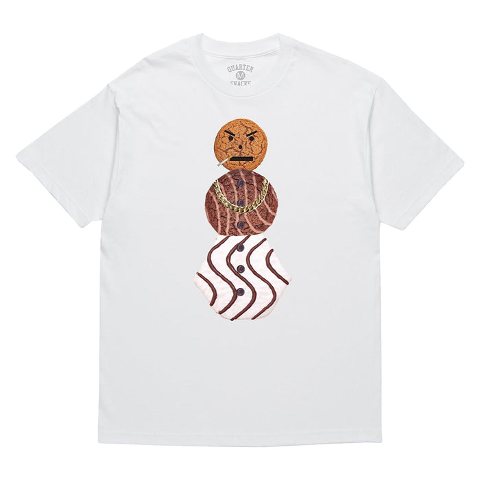 Quarter Snacks Big Snackman T-Shirt - White Front