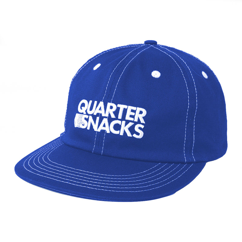 Quarter Snacks Journalist Cap - Navy Front