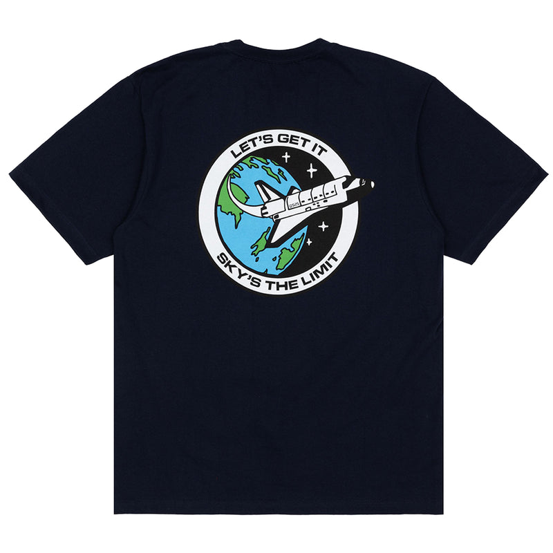 Quarter Snacks Lets Get It T-Shirt - Navy Back