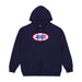 Quarter Snacks Oval Hoodie - Navy