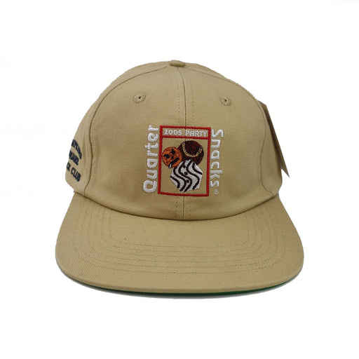 Quarter Snacks Party Cap - Tan Front