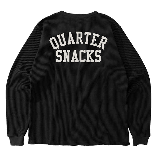 Quarter Snacks Printed Thermal Long Sleeve - Black Back