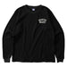 Quarter Snacks Printed Thermal Long Sleeve - Black Front