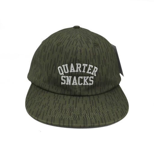 Quarter Snacks Raindrop Arch Cap - Olive Front