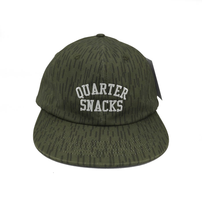 Quarter Snacks Raindrop Arch Cap - Olive Front