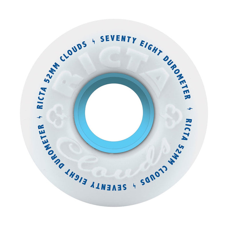 Ricta Cloud 52mm 78a Skateboard Wheels Front