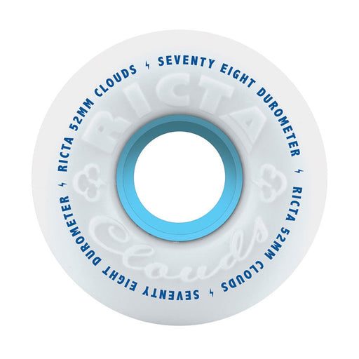 Ricta Cloud 52mm 78a Skateboard Wheels Front
