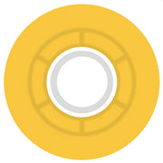 Ricta Cloud Transparent Citrus/White Wheels 78a 55mm Back