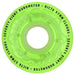 Ricta Cloud Transparent Green Wheels 78a 57mm Front