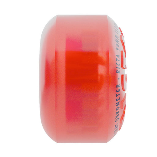 Ricta Cloud Transparent Pink/Citrus Wheels 78a 56mm Side