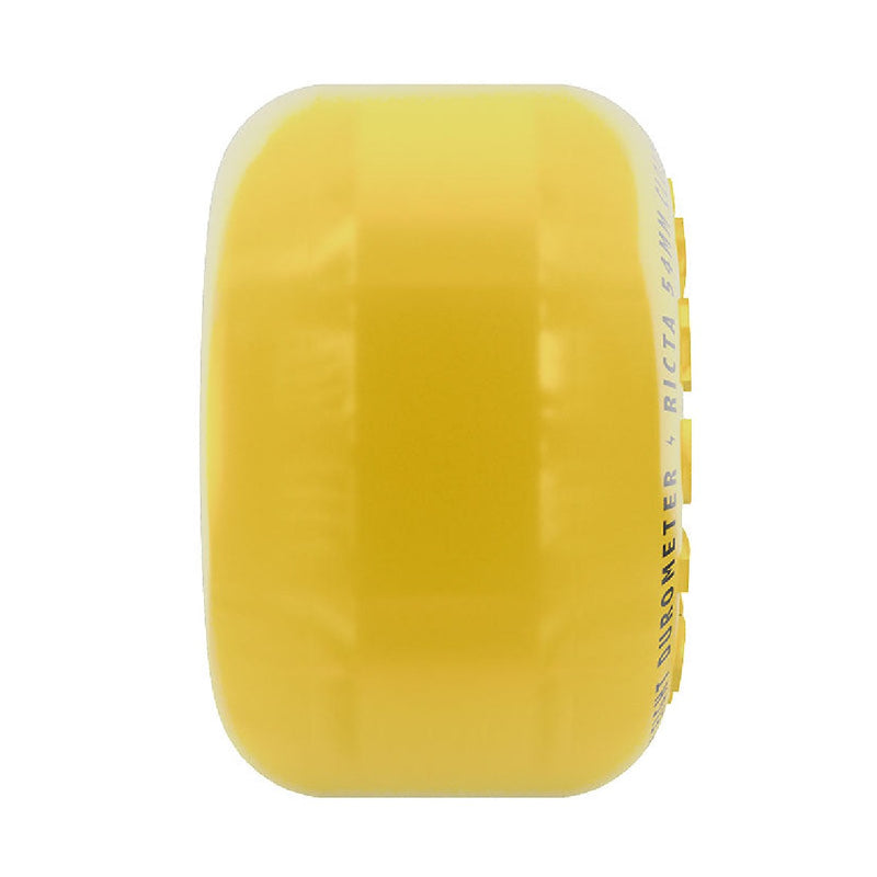 Ricta Cloud Transparent Yellow/Black Wheels 78a 54mm Side