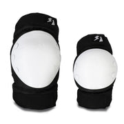 S1 Shred Skateboard Pad Set - Black Knee Front View