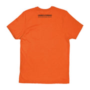 Sci-Fi Fantasy A Moment of Romance T-Shirt - Orange Back
