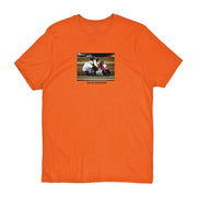 Sci-Fi Fantasy A Moment of Romance T-Shirt - Orange Front