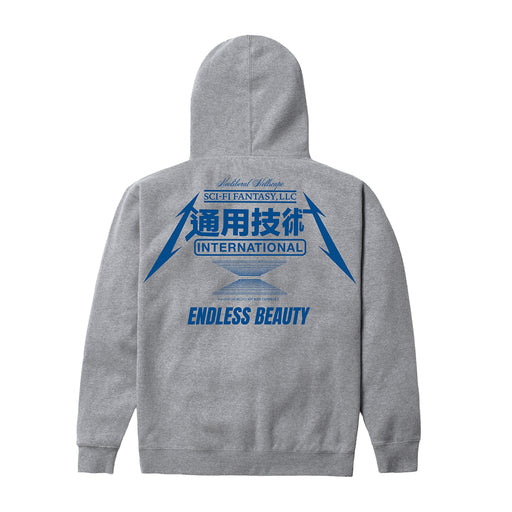 Sci-Fi Fantasy Endless Beauty Hoodie - Heather Grey Back