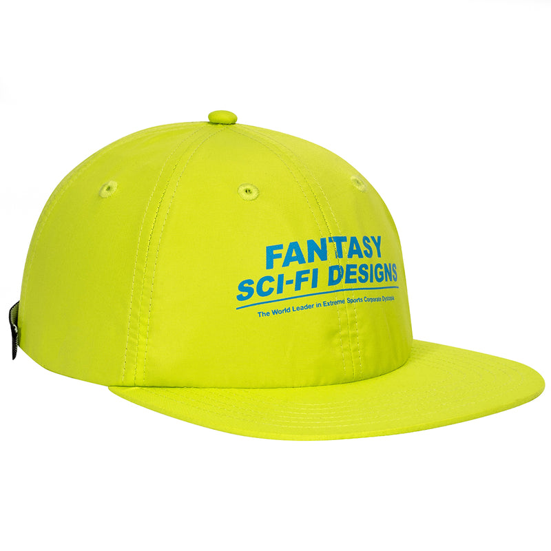 Sci-Fi Fantasy Extreme Cap - Neon Green Front