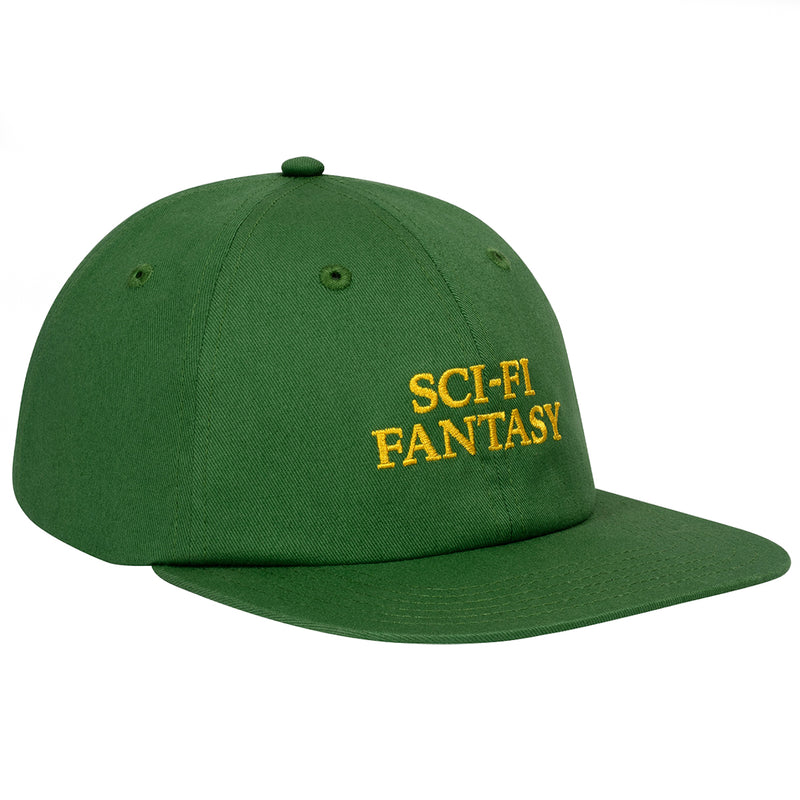 Sci-Fi Fantasy Herringbone Cap - Green