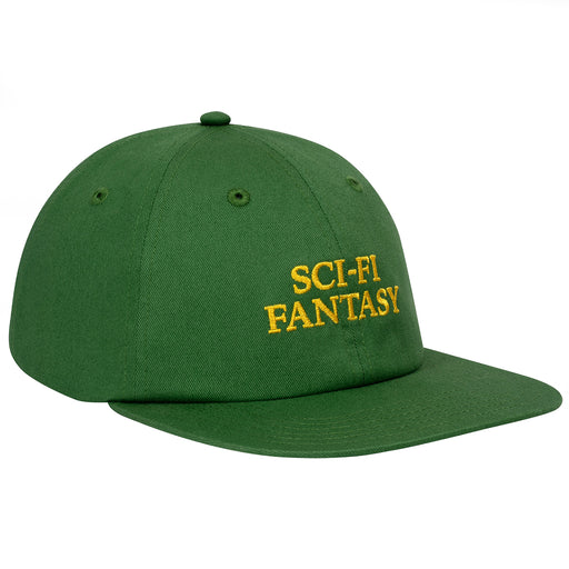 Sci-Fi Fantasy Herringbone Cap - Green