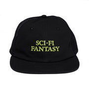 Sci-Fi Fantasy Logo Trucker - Black Front