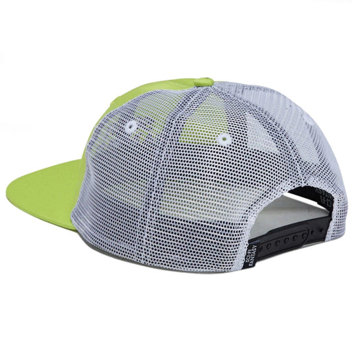 Sci-Fi Fantasy Logo Trucker - Neon Green Back