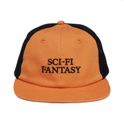 Sci-Fi Fantasy Logo Trucker - Orange Front