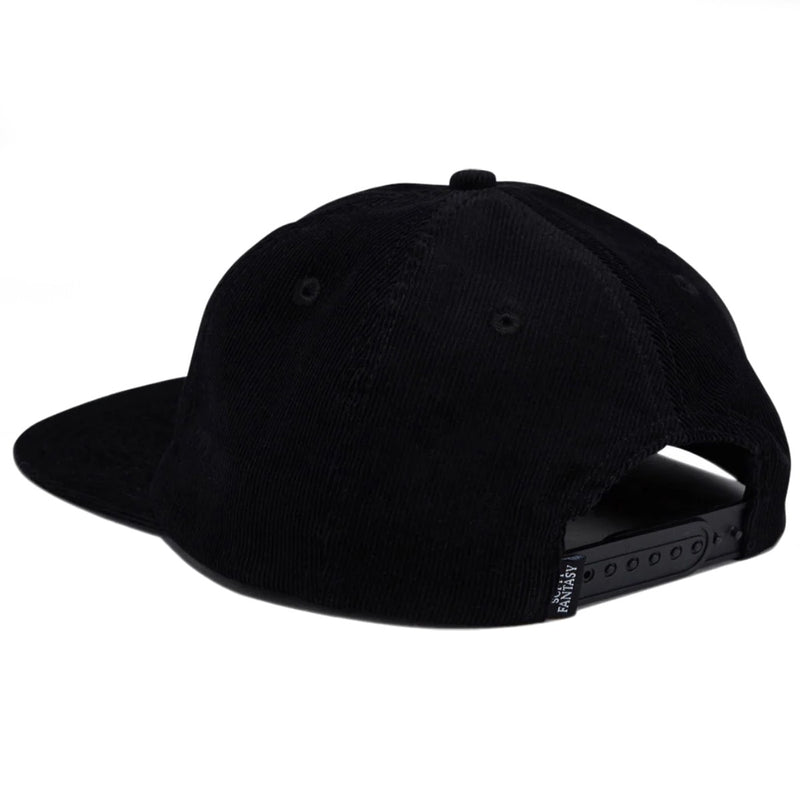 Sci-Fi Fantasy Pegasus Corduroy Cap - Black Back