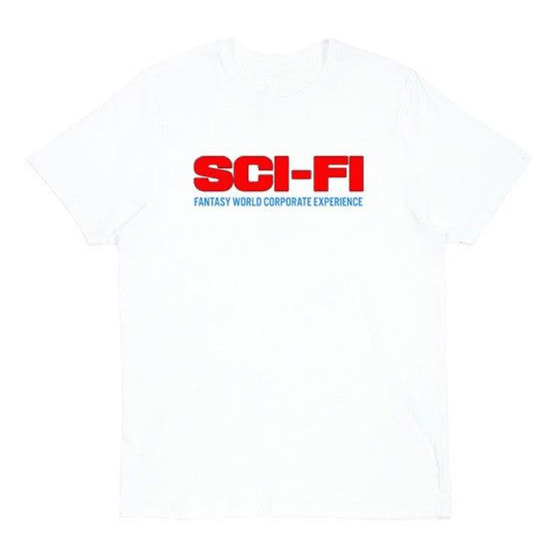 Sci-Fi Fantasy World T-Shirt - White