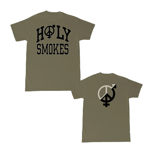 Sexhippies Holy Smokes T-Shirt - Army Green