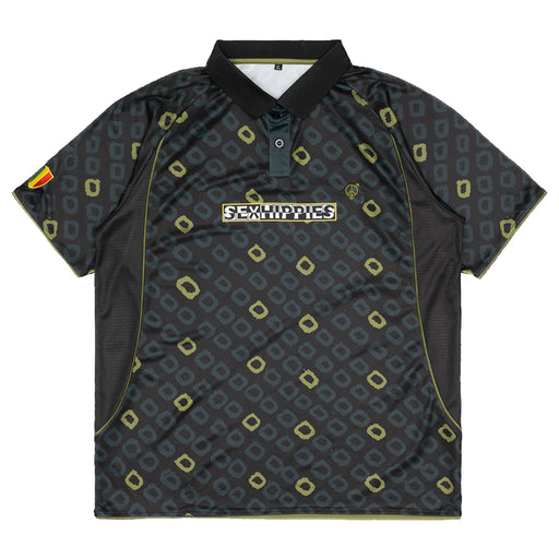 Sexhippies Shibori Jersey - Black Front